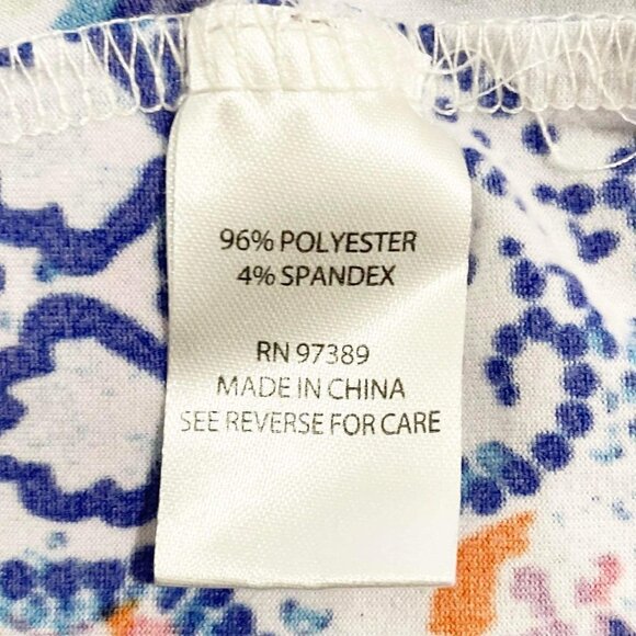 WinterSilks XL Top Blouse Colorful Paisley - Picture 5 of 6